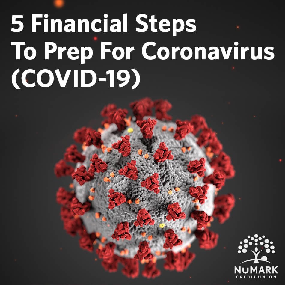 coronavirus financial tips from NuMark Credit Union