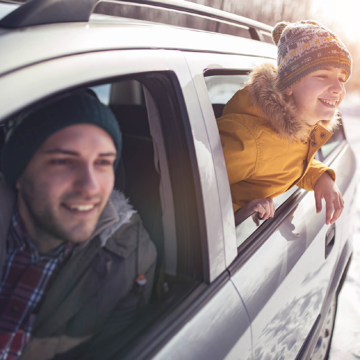 Blog image of Father and Son in Car