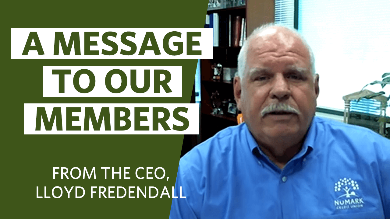 A Message from our CEO Lloyd Fredendall