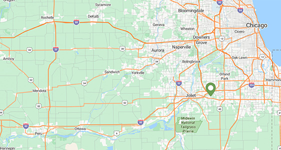 New Lenox Branch Map