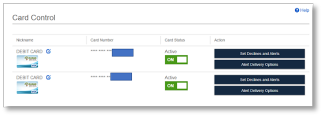 online banking alerts