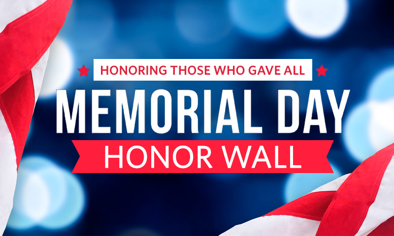 Honor Wall Blog