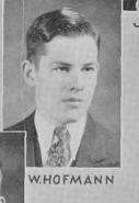 William A Hoffman Senior Picture Leo High 1933